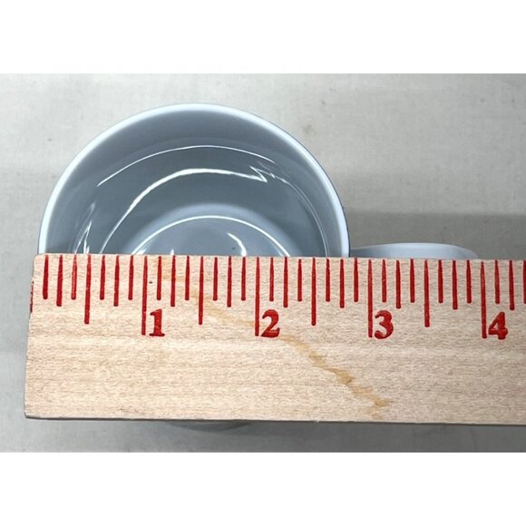 3 Fitz and Floyd Blue Stardust Moon Stars Porcelain Mugs - Picture 7 of 9